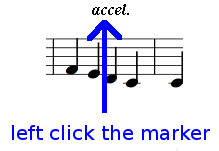 la selezione delle maniglie di ritardando