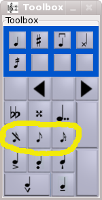 The grace on toolbox