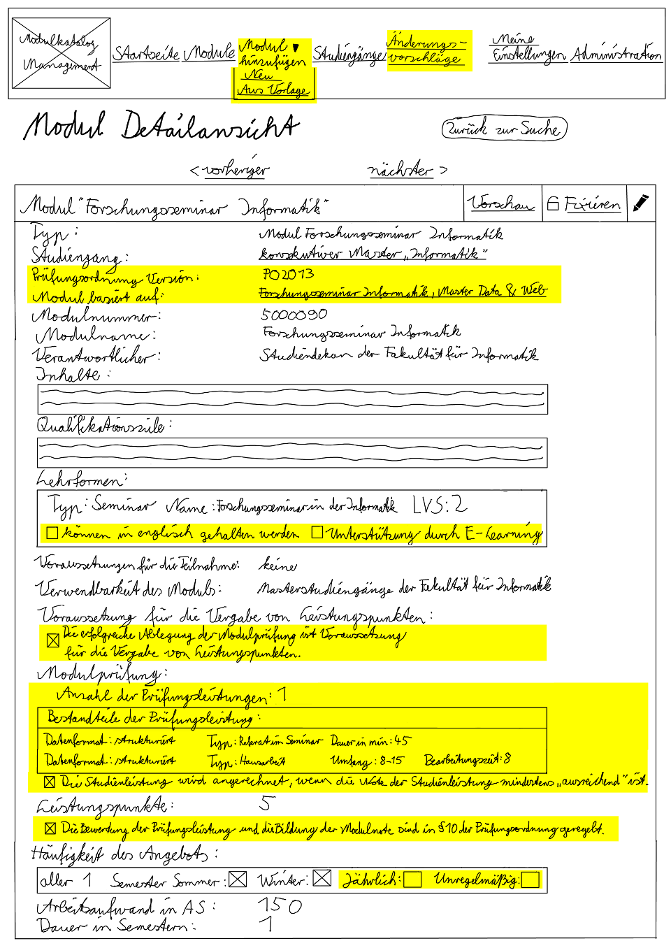 module view