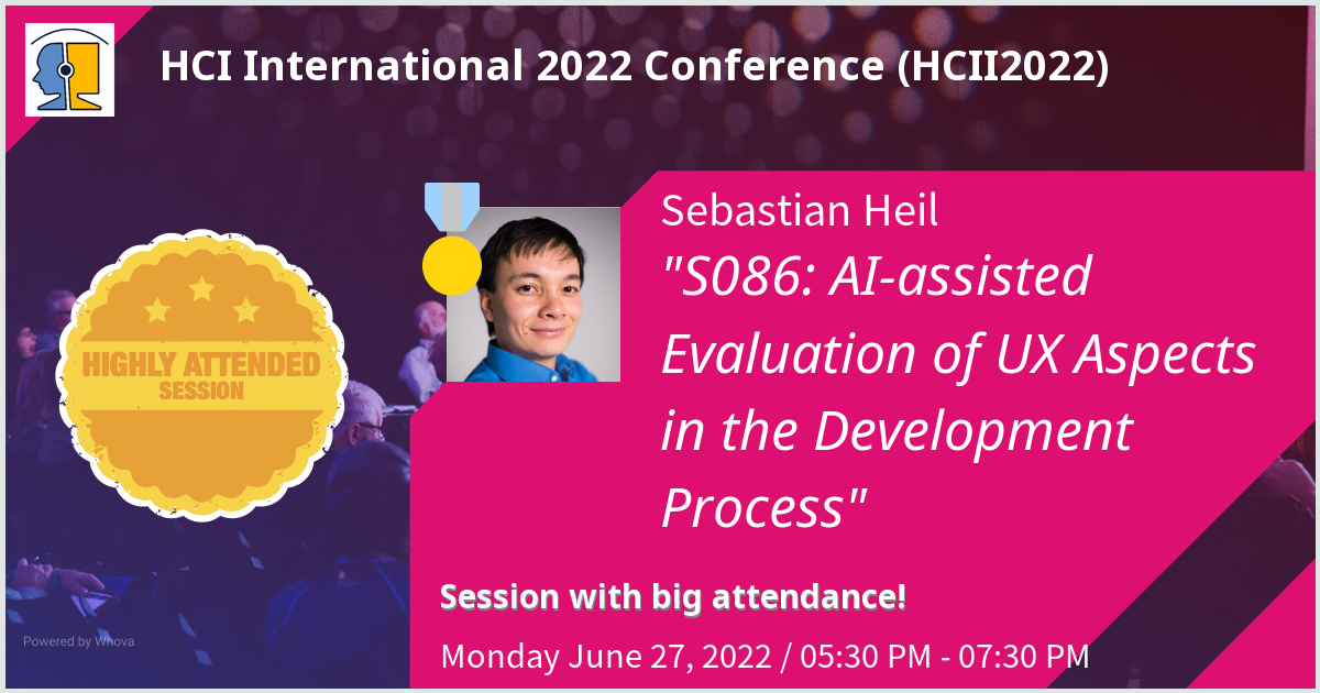 VSR at HCI International Conference