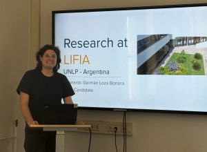 Research visit by Leonardo Germán Loza Bonora