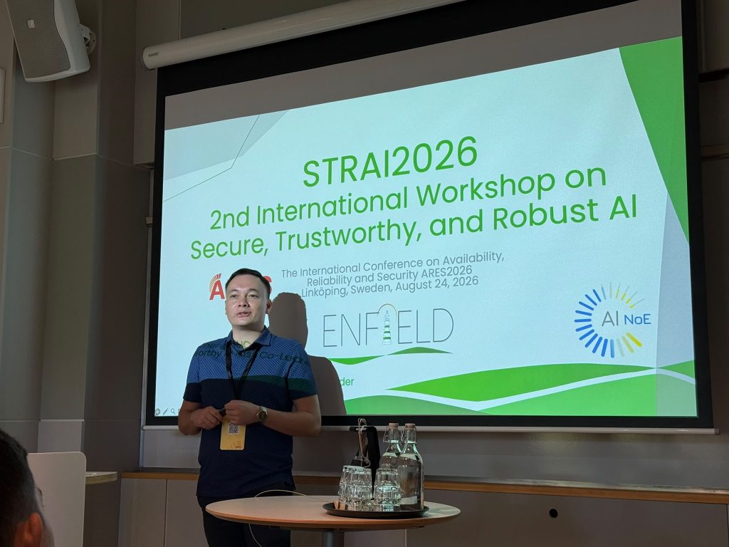 VSR organized Trustworthy AI Workshop at ARES Conference