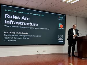 Talk at the School of Automation in Nanjing